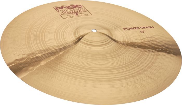 2002 Power Crash Тарелка 18, Paiste 0001063018