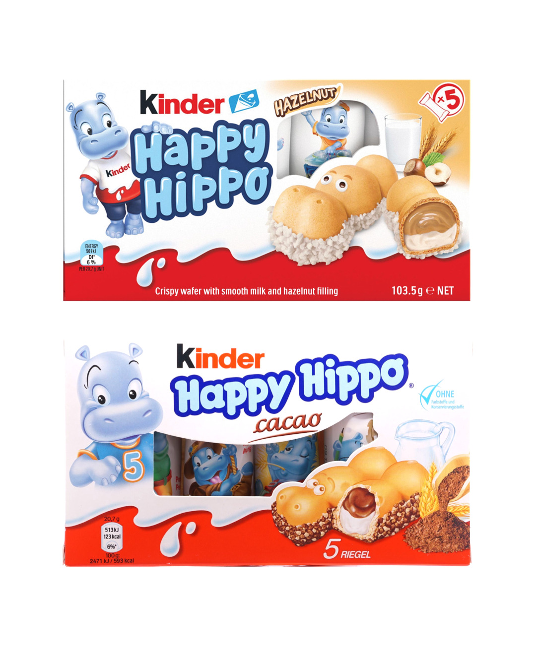 Kinder hippo