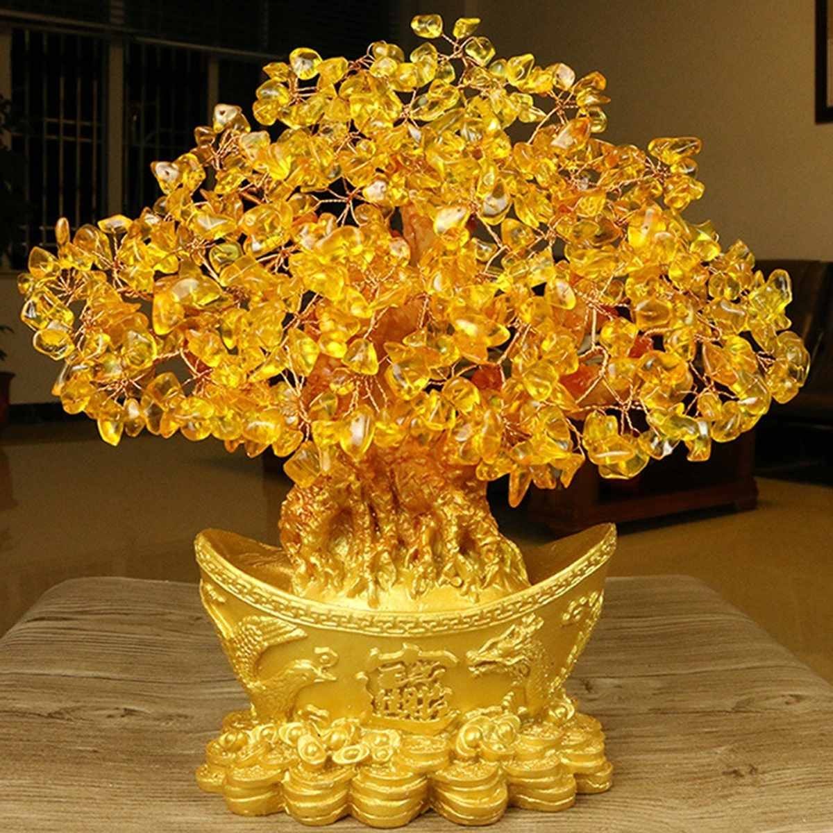 Денежное дерево золотое