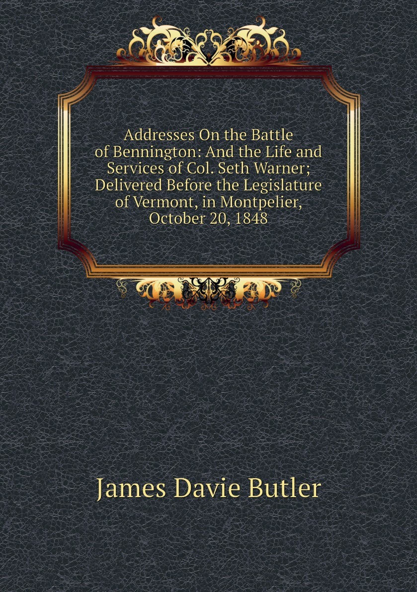 Addresses On the Battle of...