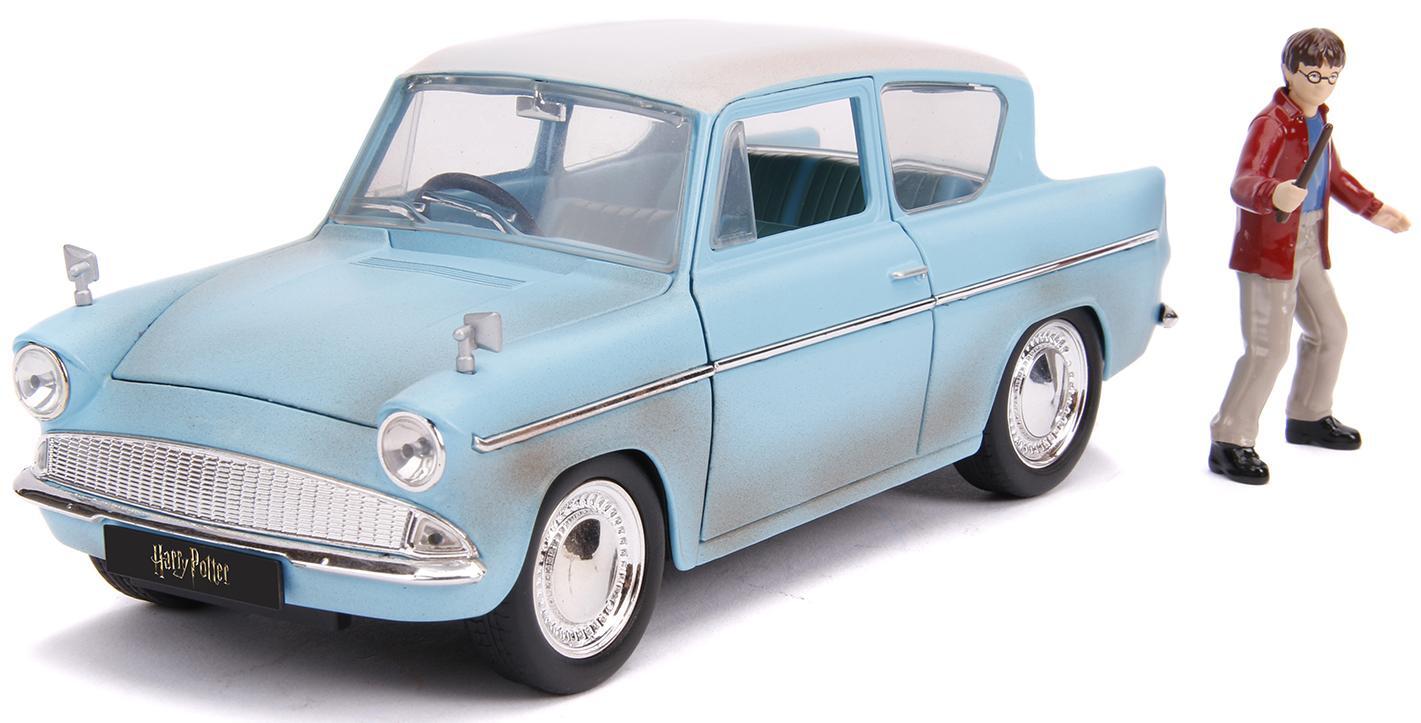 Модель машинки с фигуркой Jada Toys Hollywood Rides Гарри Поттер и Форд  Англия 1959 года Harry Potter and 1959 Ford Anglia Гарри Поттер Harry  Pott... - купить с доставкой по выгодным ценам