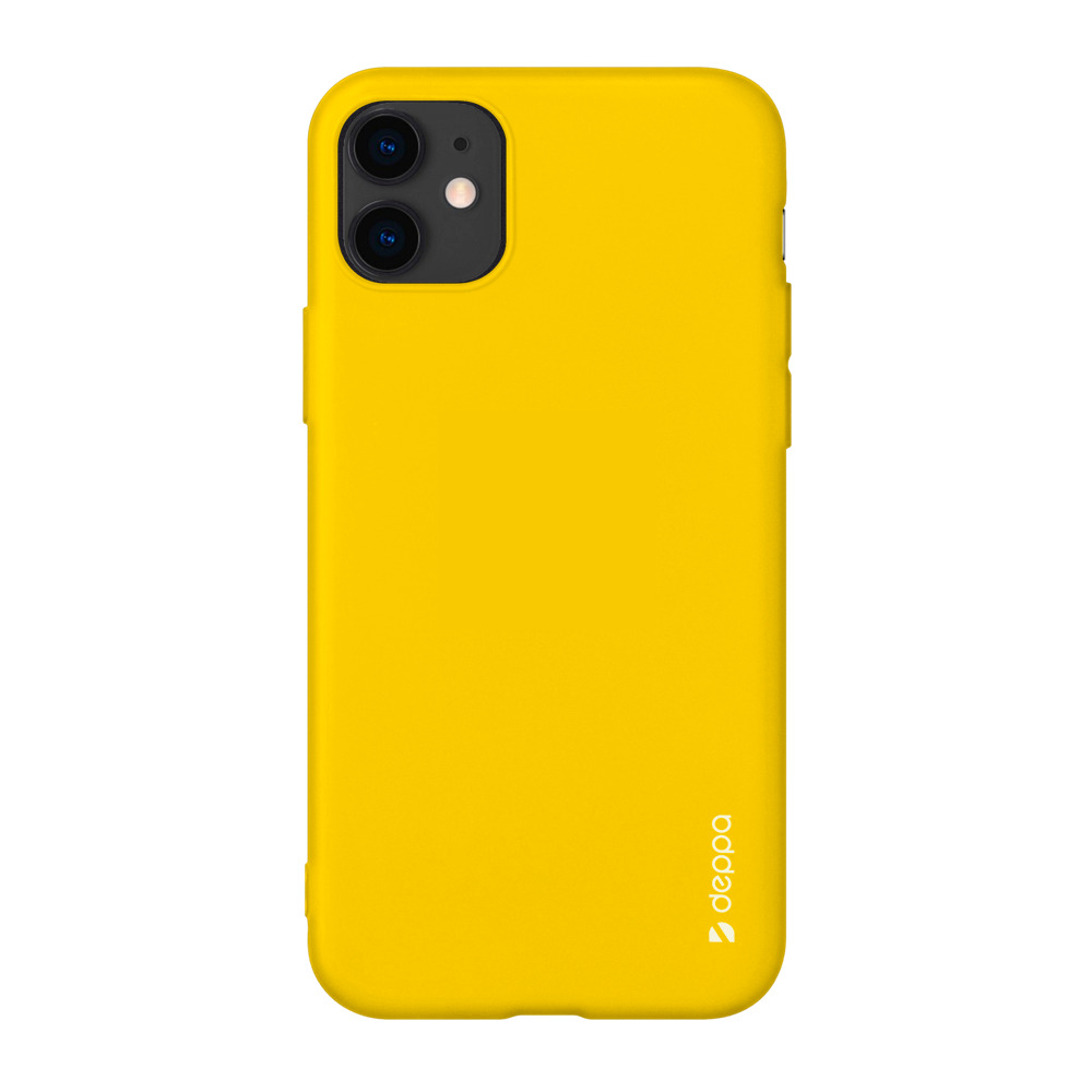 Чехол Apple iphone 11 Pro желтый