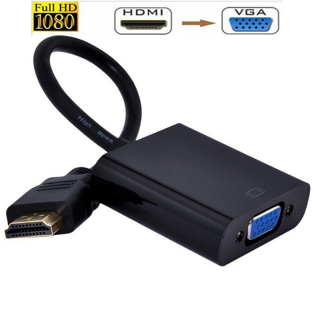 Почему через переходник hdmi vga нет изображения