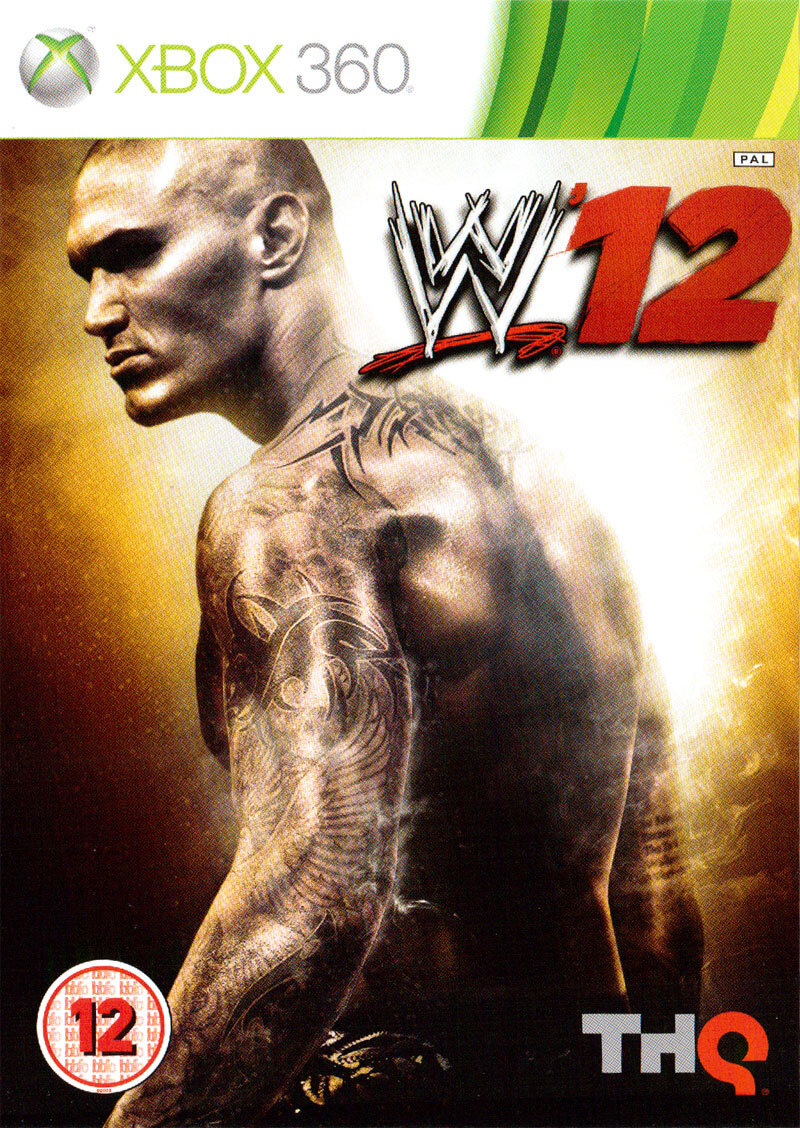 Игра WWE '12 (XBox 360, Английская версия)