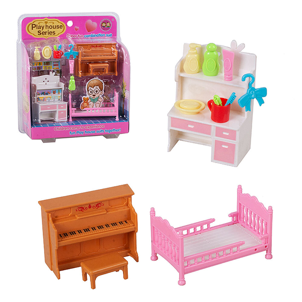 Набор игрушечной мебели для кукол