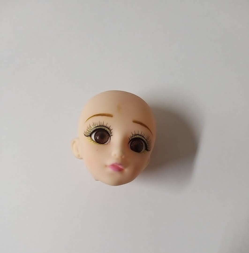 Голова куклы без волос для куклы 30 см / барби — купить в интернет ...