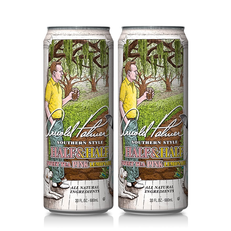 Холодный чай AriZona Arnold Palmer SOUTHERN STYLE Half Sweet Tea & Half