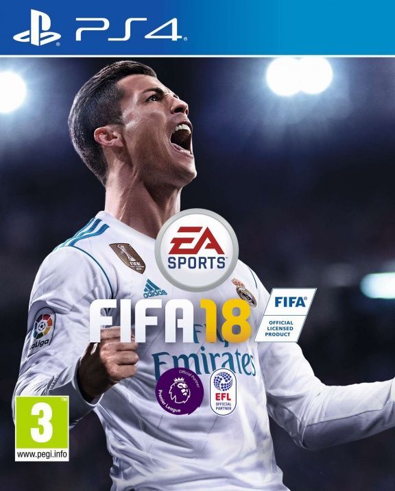 Игра FIFA 18 PS4 Русская Версия Диск на PlayStation 4