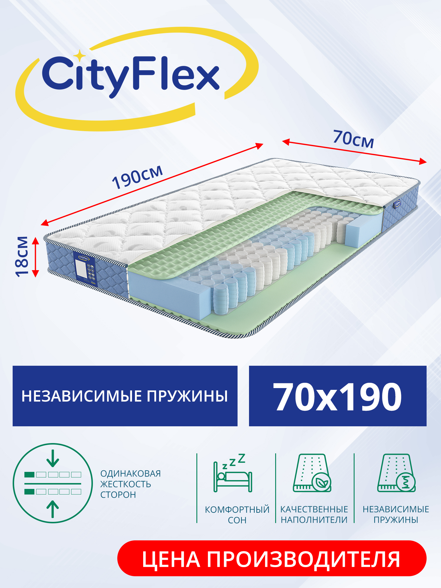 City flex матрасы