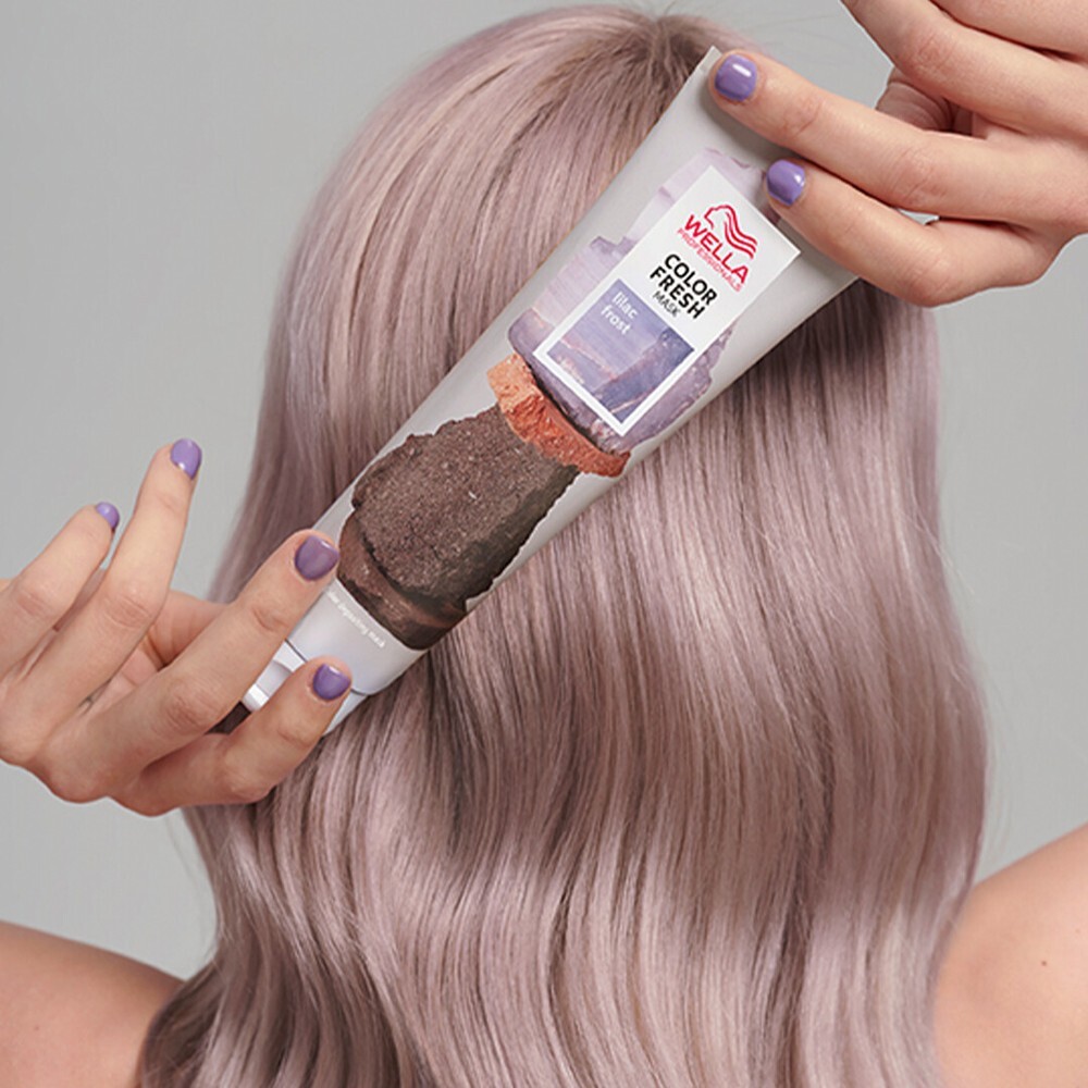 Wella Professionals Маска оттеночная Color Fresh Mask Лиловый иней Lilac  Frost, 150 мл. - купить с доставкой по выгодным ценам в интернет-магазине  OZON (495296881)