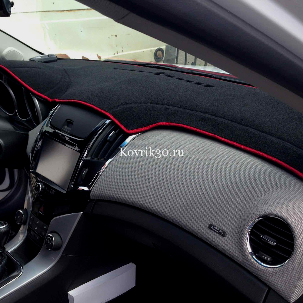 Набор накладок на центральную панель Cruze Нержавейка 2 шт