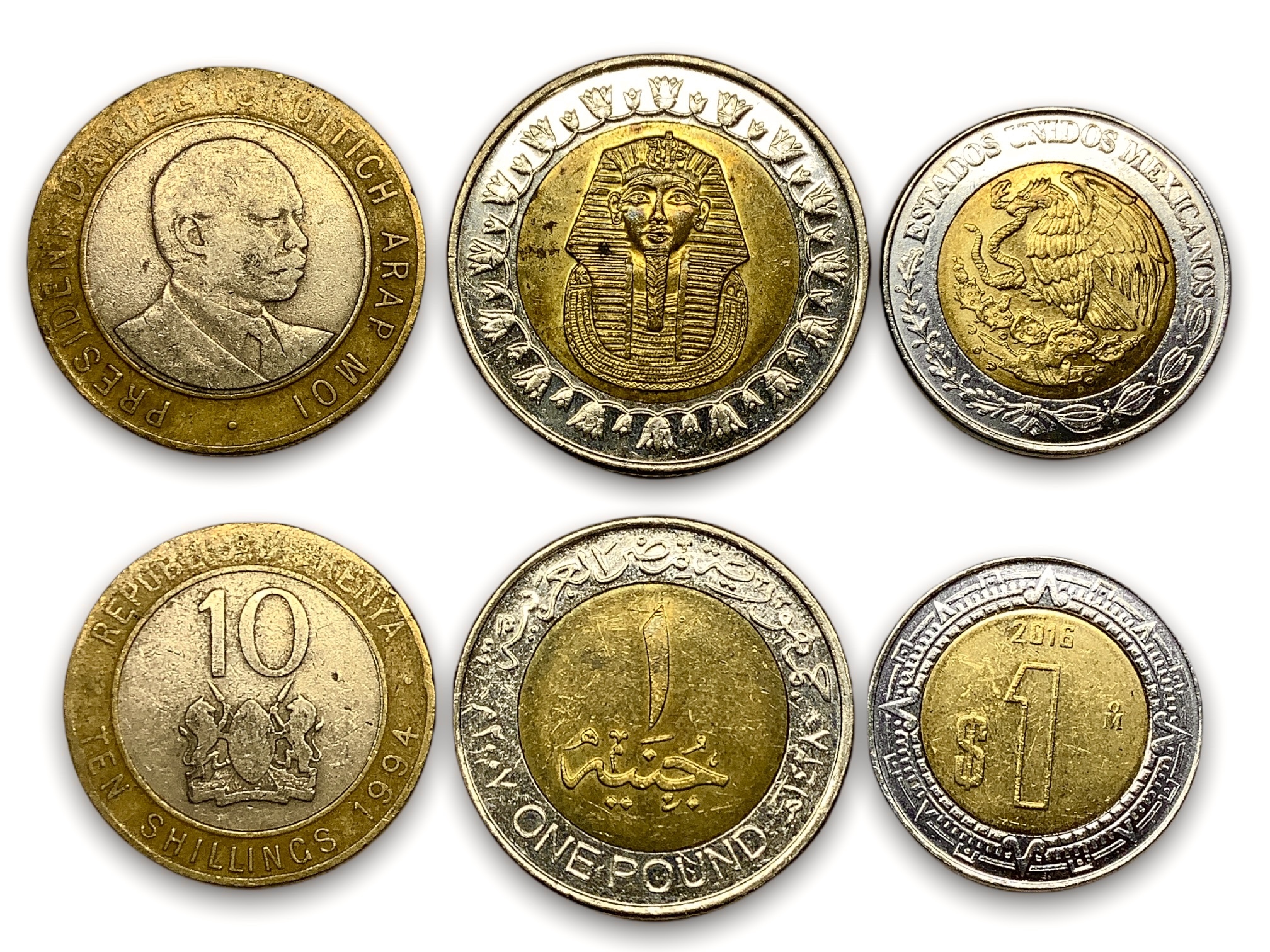 Каталог биметаллических 10 рублей