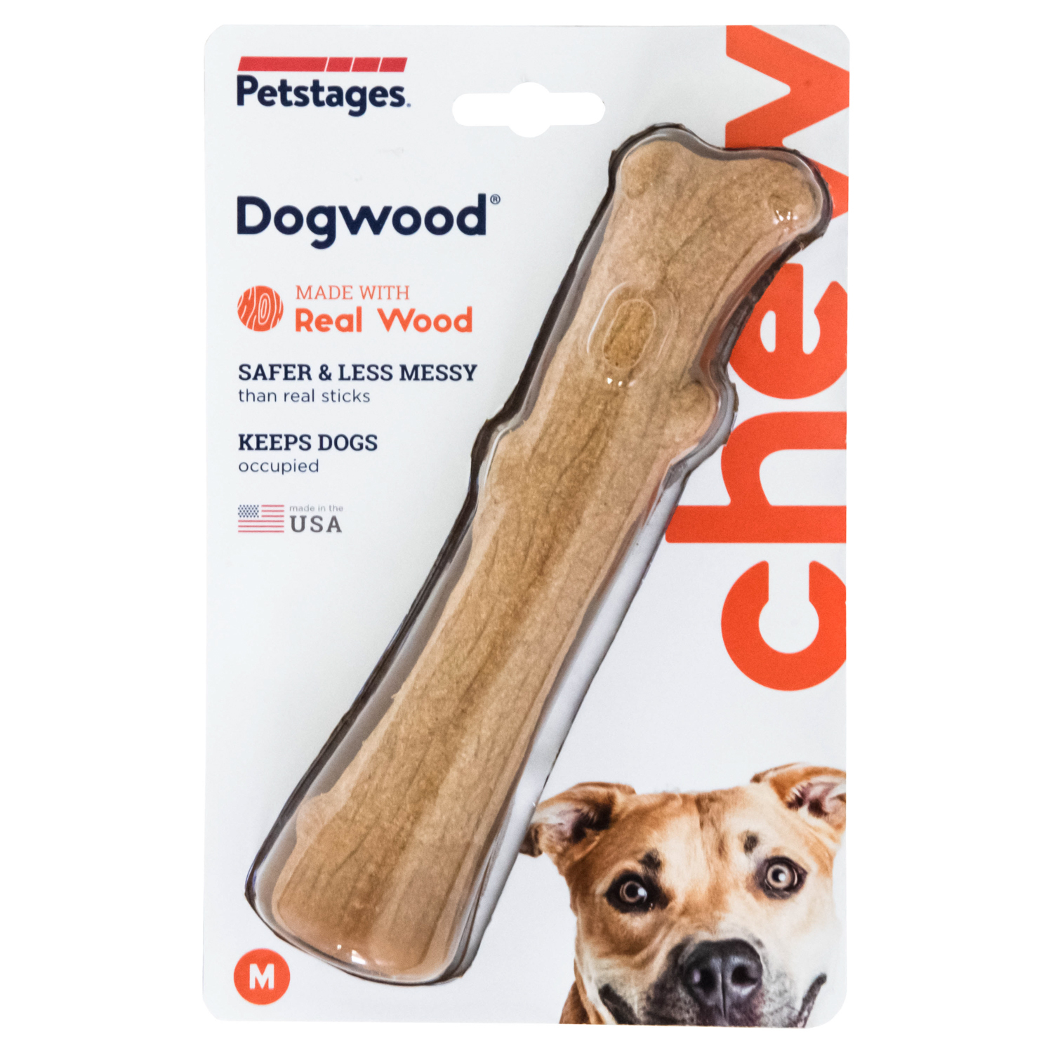 Игрушка Petstages Dogwood палочка деревянная, для собак, средняя, 18 см -  купить с доставкой по выгодным ценам в интернет-магазине OZON (758007968)