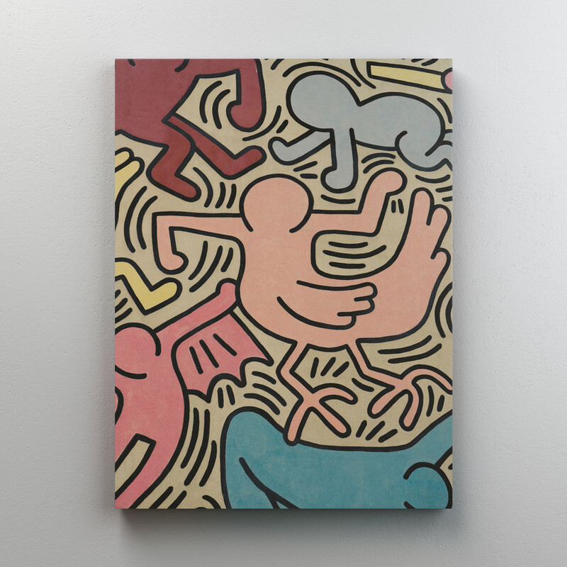 Шахматы Keith Haring