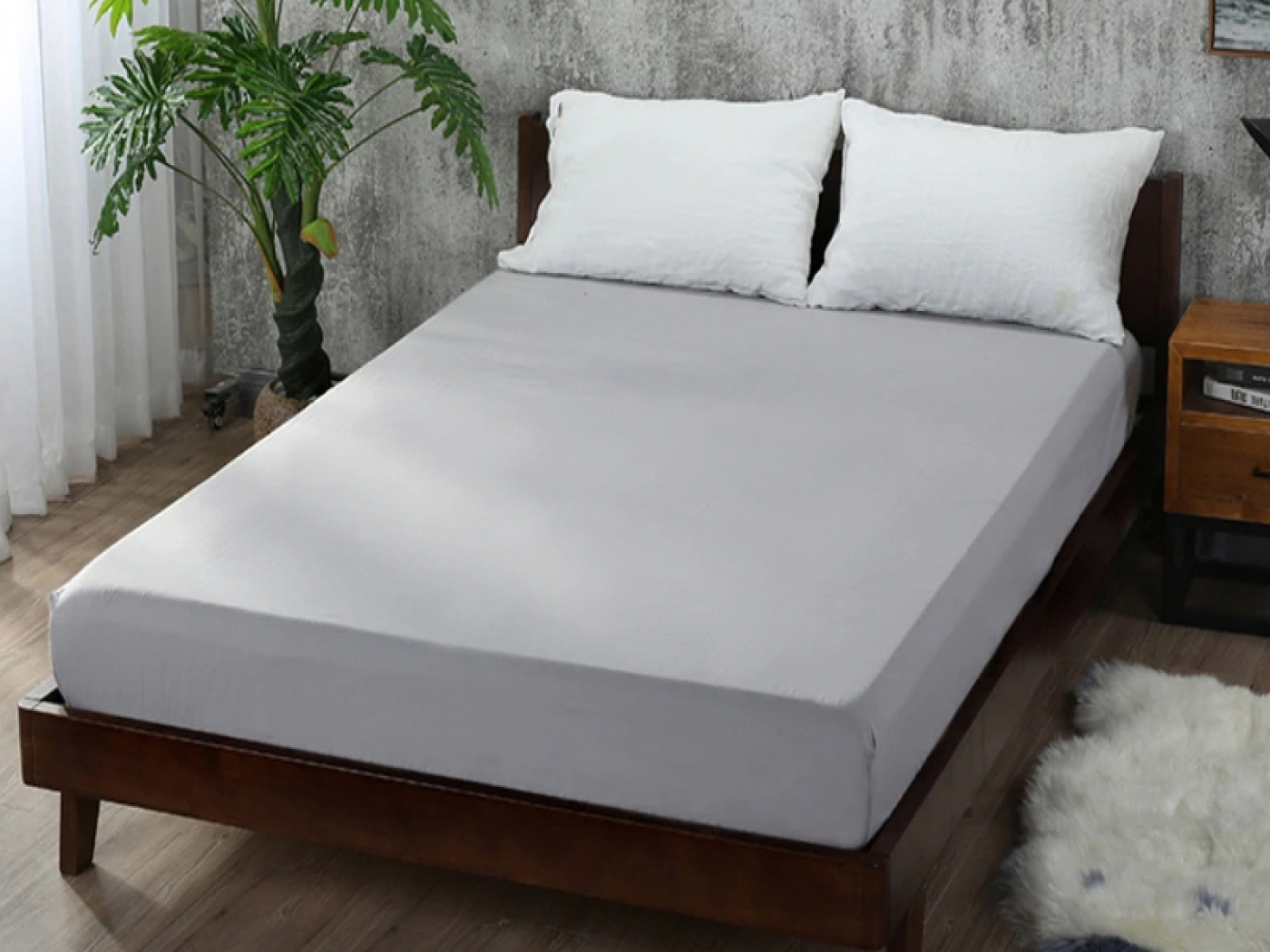 Простынь 090*200 ha Grey Smoke Аскона. Простыня на резинке Grey Smoke. Bed Cover Plain. Hilding Anders Grey Smoke.