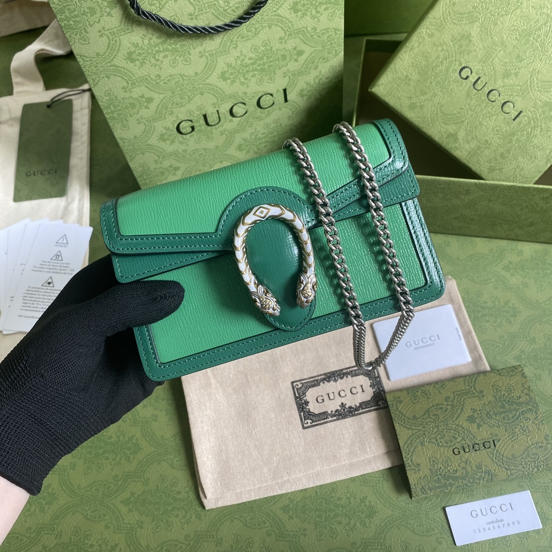 Gucci Green Tote Bag