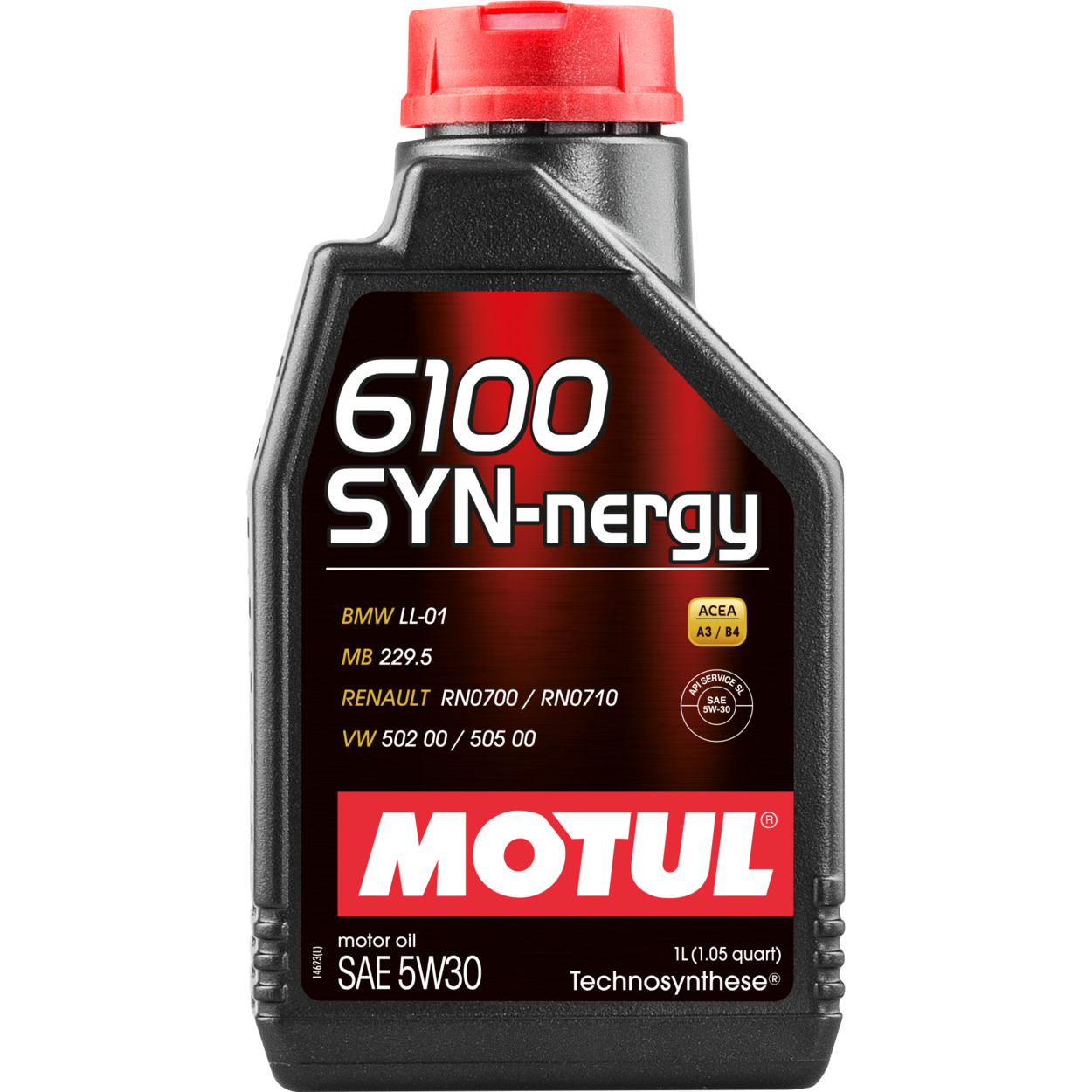 MOTUL6100SYN-NERGY5W-30Масломоторное,Синтетическое,1л