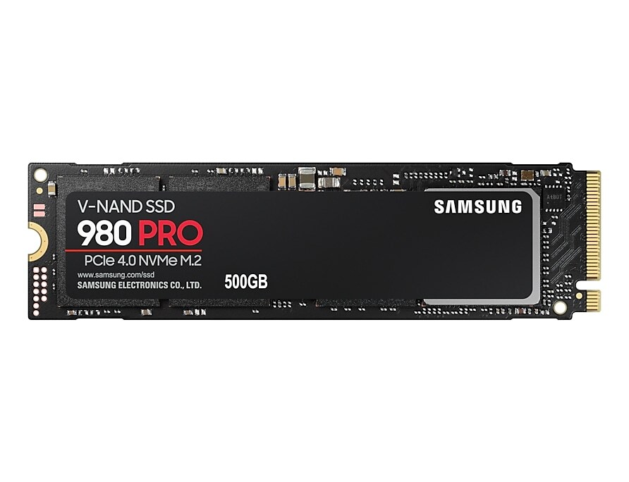 Samsung500ГБВнутреннийSSD-диск980PRO,2280,M.2,NVMe(MZ-V8P500BW)