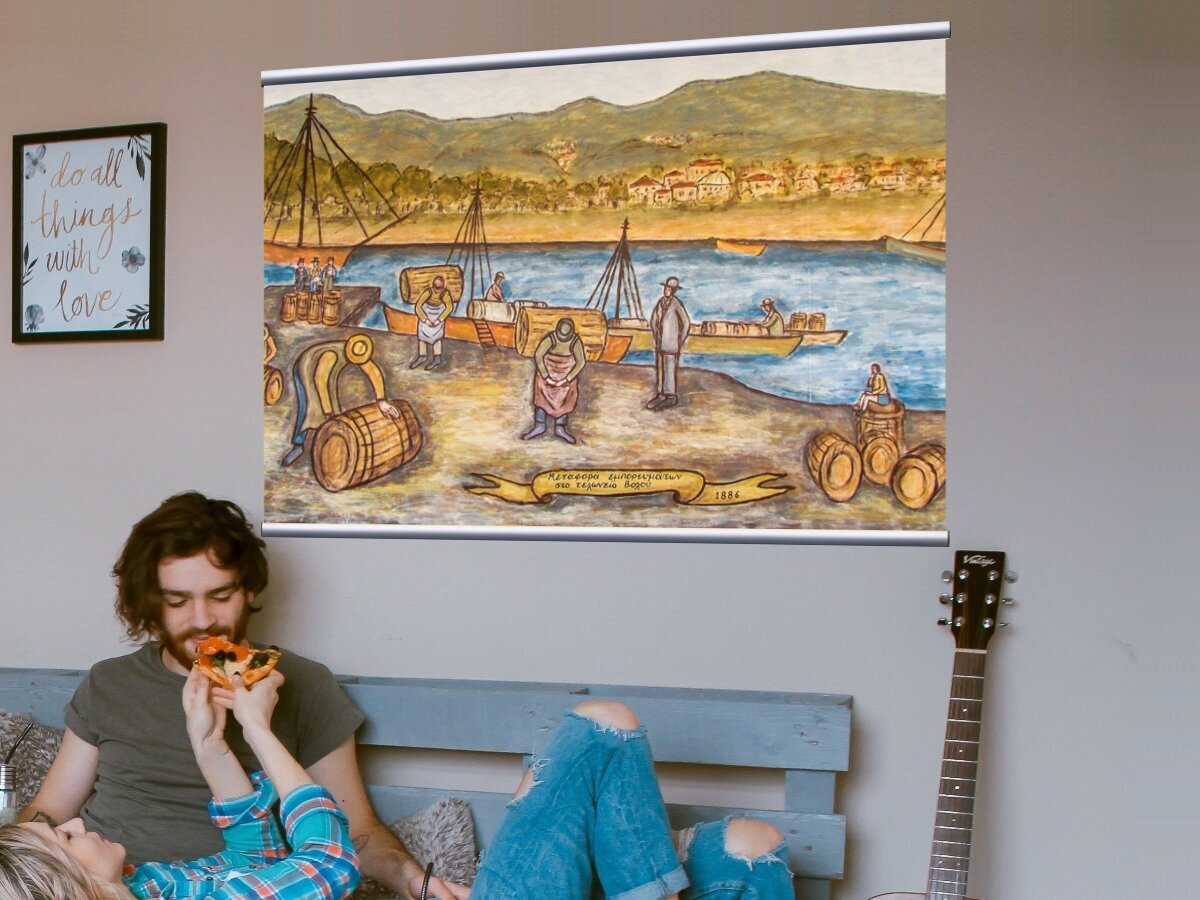 Porto19. Картина порт Манек. Порто 19.