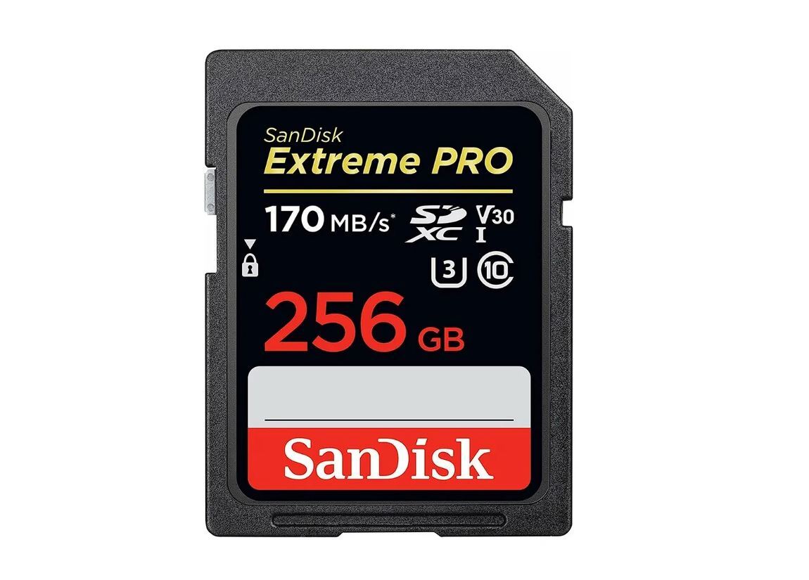 Карта памяти sandisk sdxc extreme class 10 uhs i u3 150 60mb s 64gb