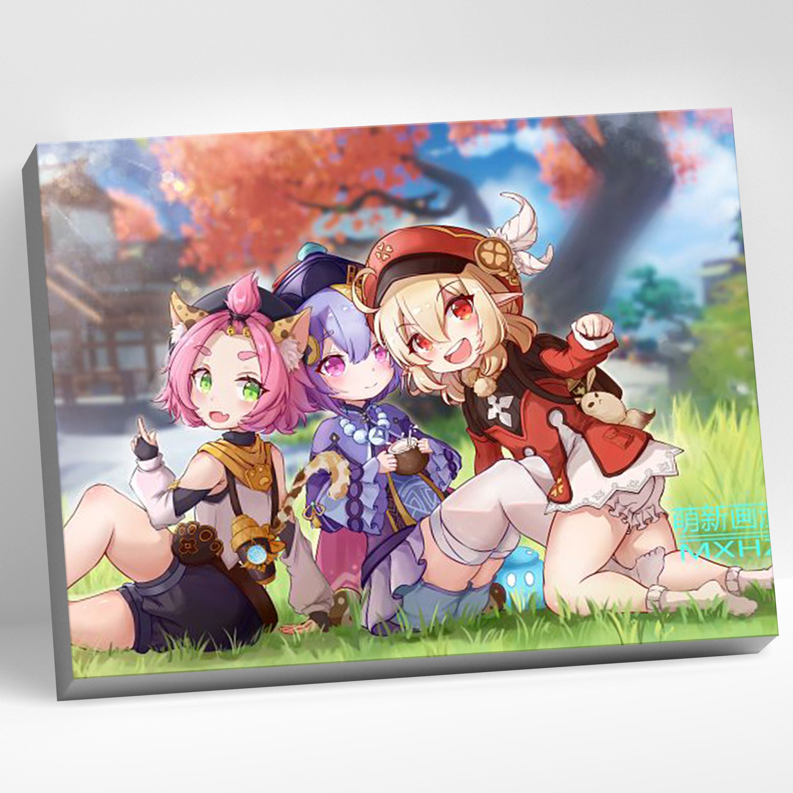 Кли геншин импакт в полный рост. Диона и кли. Геншин diona и klee. Диона и кли. Цмци геншин.