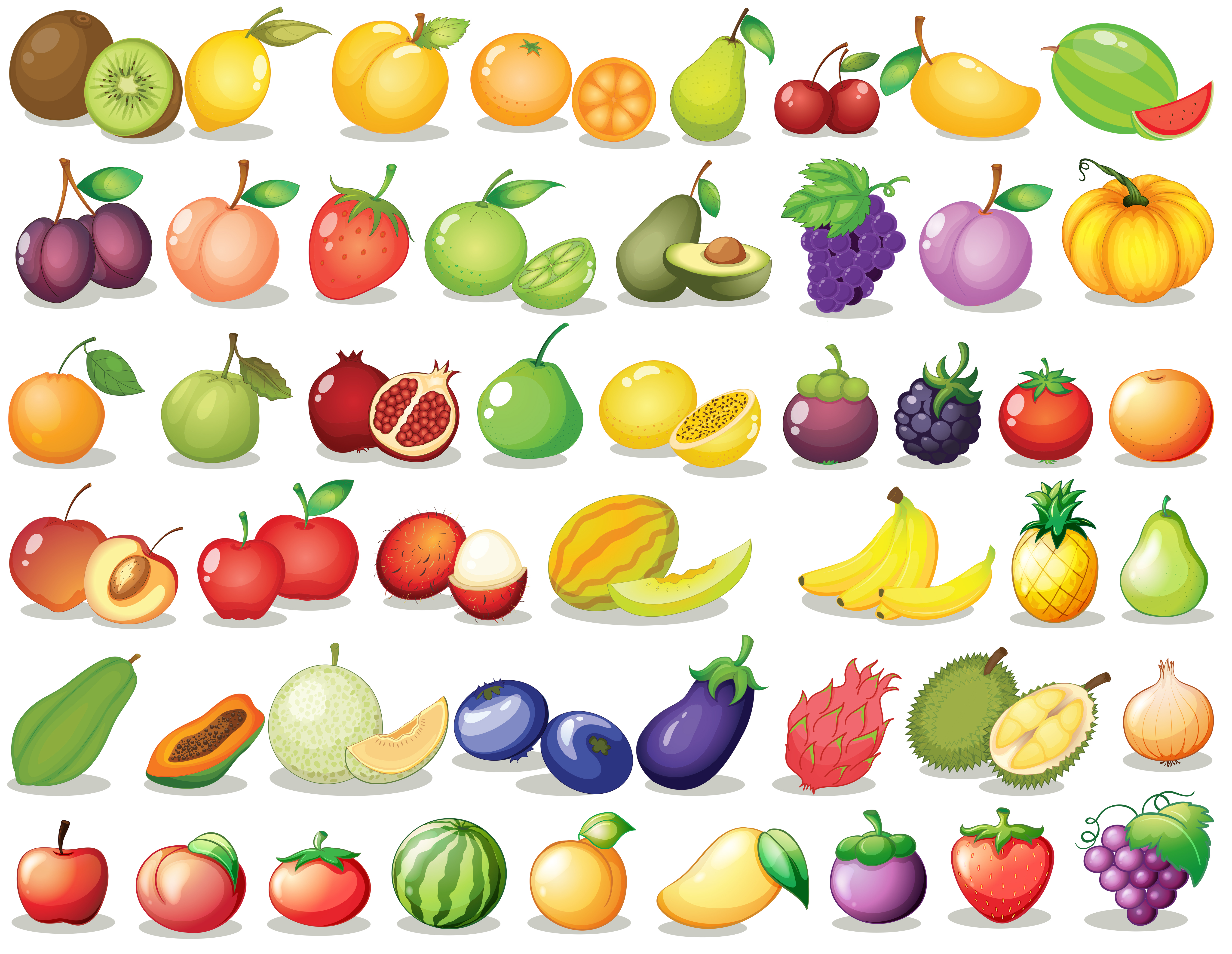 Наклейки для шкафчиков в детском саду овощи и фрукты