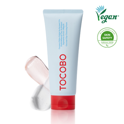 Пенка для глубокого очищения увлажняющая TOCOBO Coconut Clay Cleansing Foam 150мл