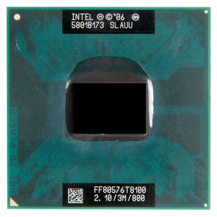 ПроцессордляноутбукаIntelCore2DuoT8100(2,1ГГц,LGA478,3Мб,2ядра)