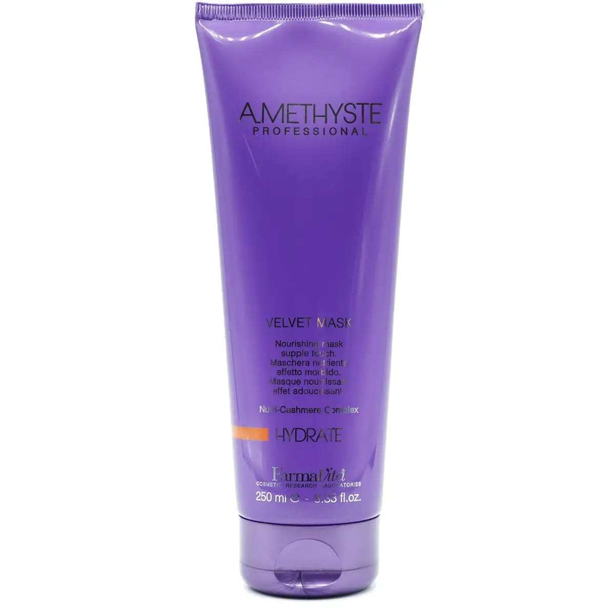 Маска для сухих и ослабленных волос farmavita amethyste hydrate velvet mask