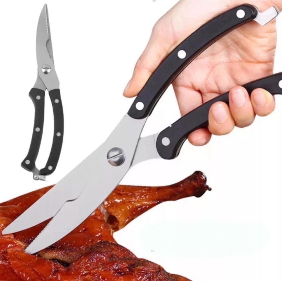Кухонный нож ножницы. Ножницы кухонный секатор 8592. Кухонные ножницы для птицы. Ножницы кухонные для рыбы и птицы. Ножницы для мяса и рыбы.