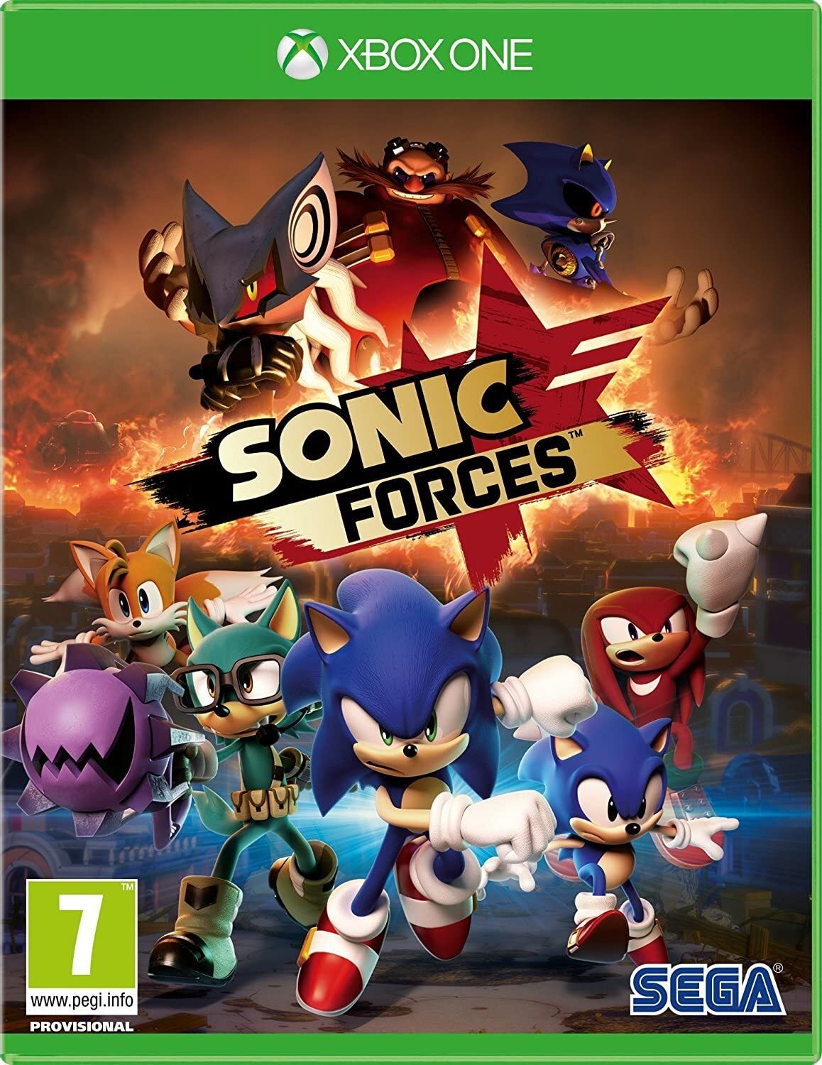 Игра Sonic Forces (Xbox Series, Xbox One, Русские субтитры) купить по  низкой цене с доставкой в интернет-магазине OZON (629796798)