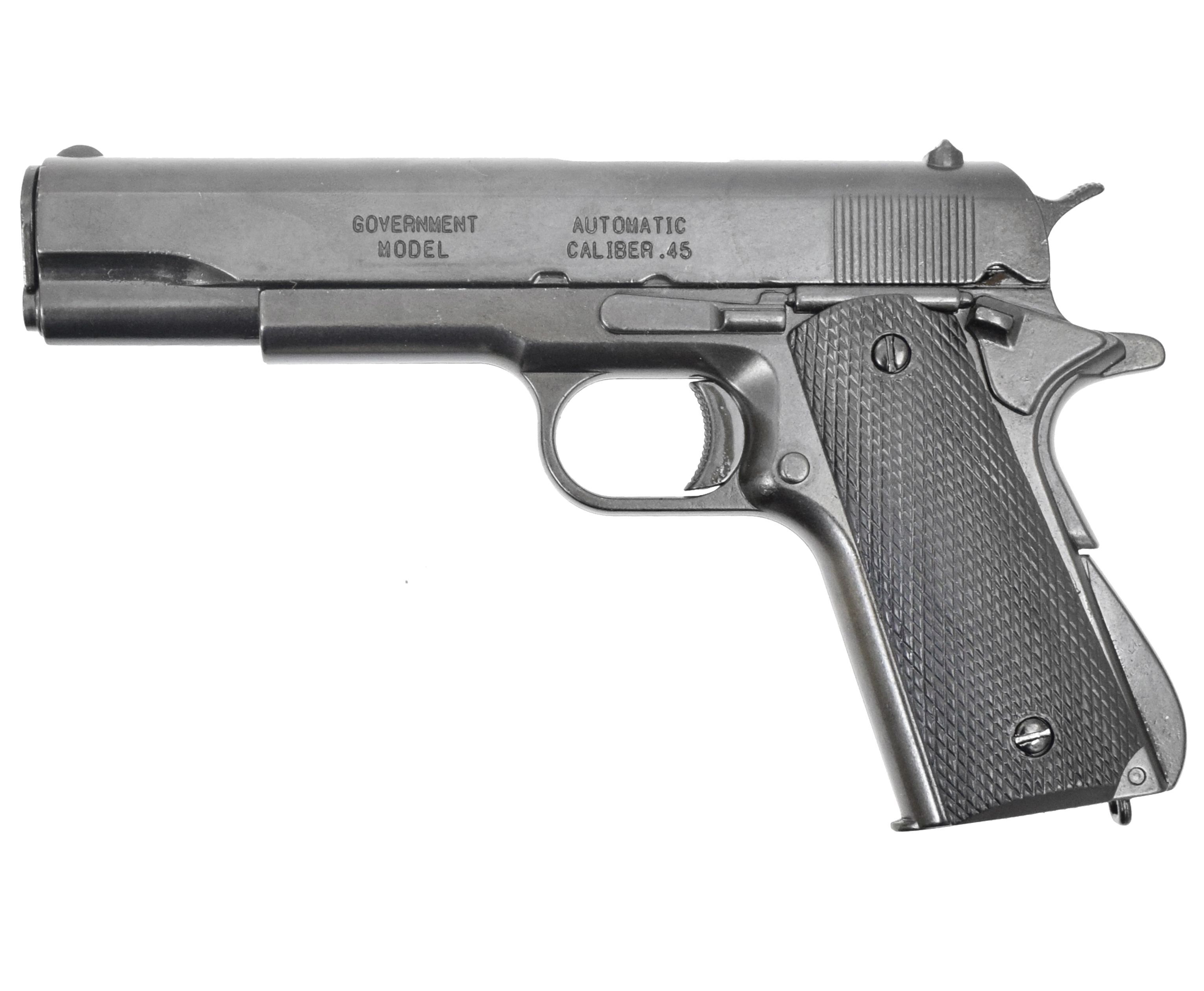 Макет пистолета Denix Colt M1911A1 (D7/1316, черный, США, 1911 г)