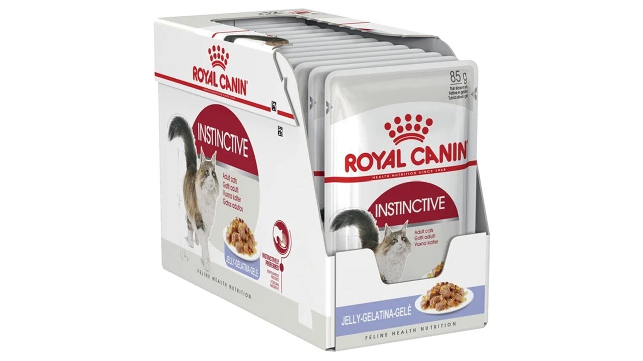 КормдлякошекRoyalCaninInstinctive(Инстинктив)вжеле85г,28шт