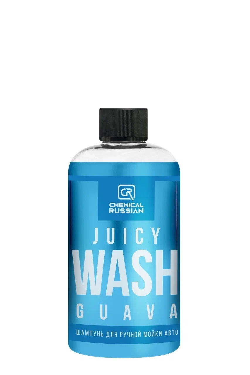 Шампунь для мойки авто - Juicy Wash Guava, 500 мл, Chemical Russian, автошампунь для ручной мойки