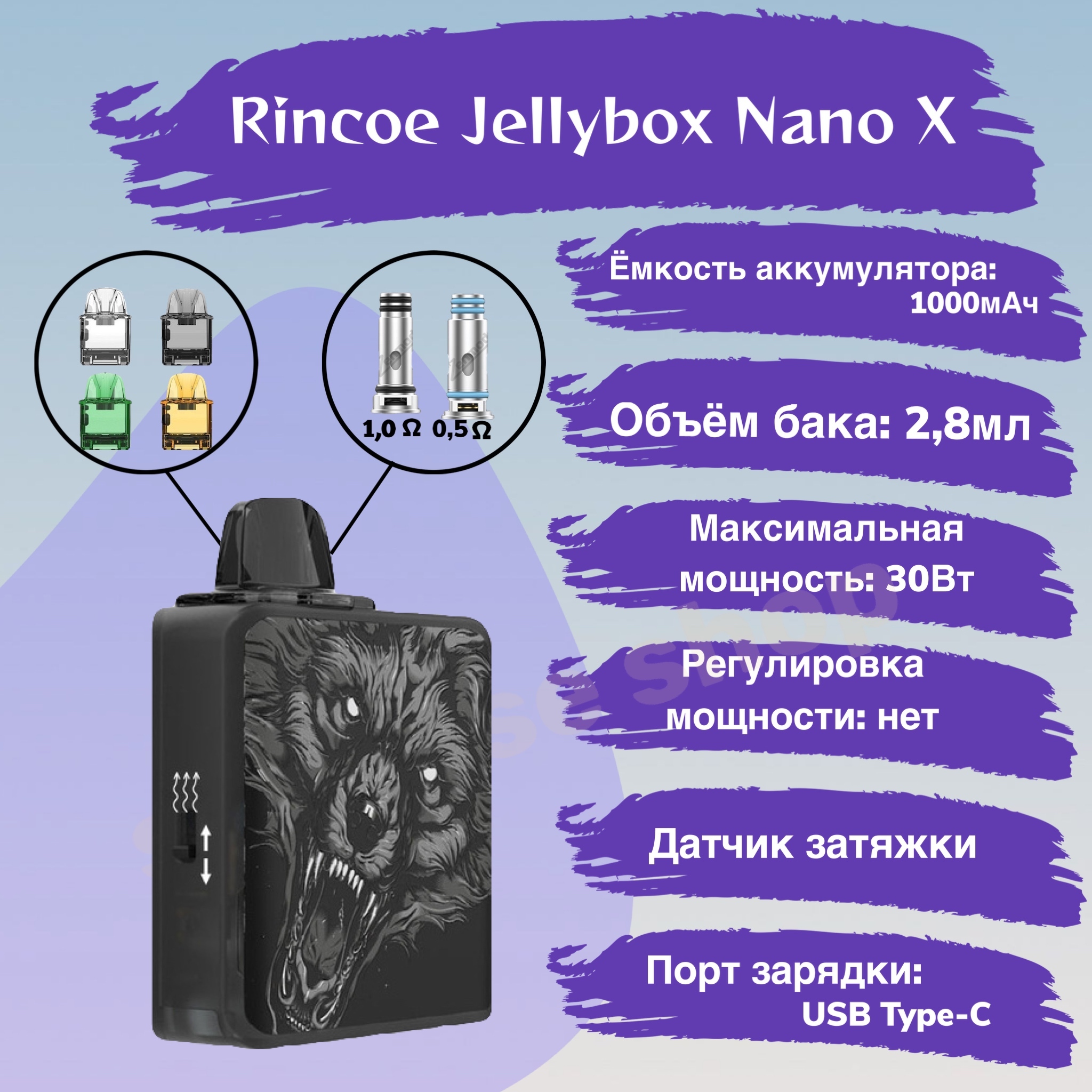 Jellybox Nano X Сменные Панели Купить