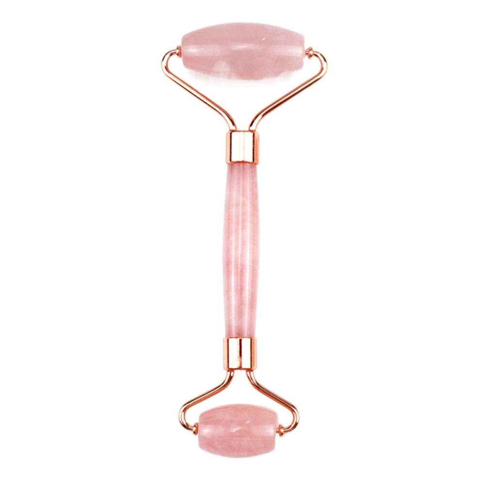 ролик для лица из кварца. Jade roller massage нефритовый роликовый массажер "розовый кварц". ролик для лица из кварца. Jade roller massage нефритовый роликовый массажер "розовый кварц". массажер и скребок гуаша.