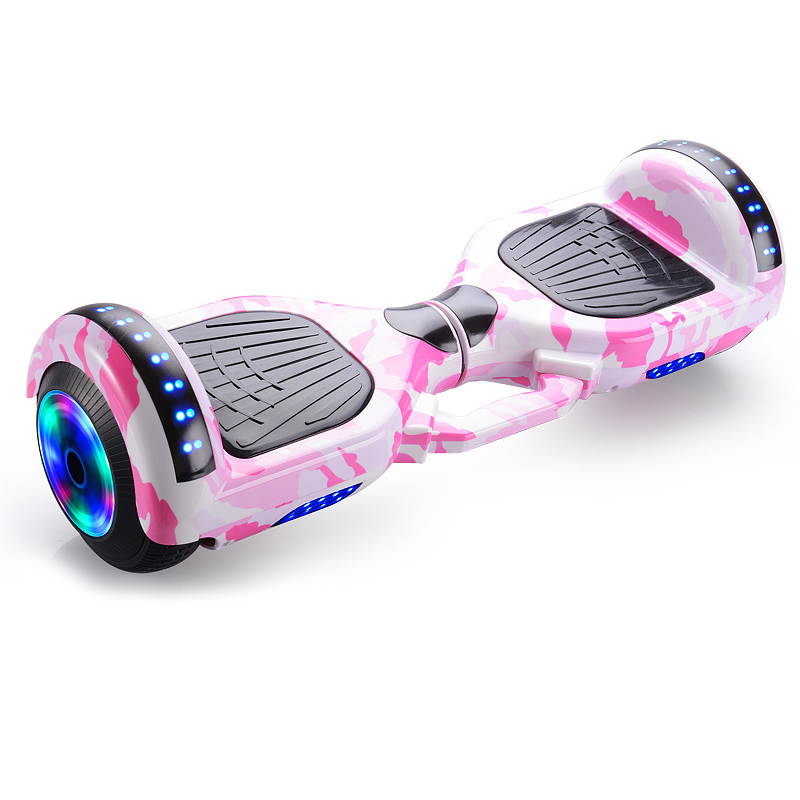 Гироскутер, диаметр: 7 (дюймы), белый, розовый