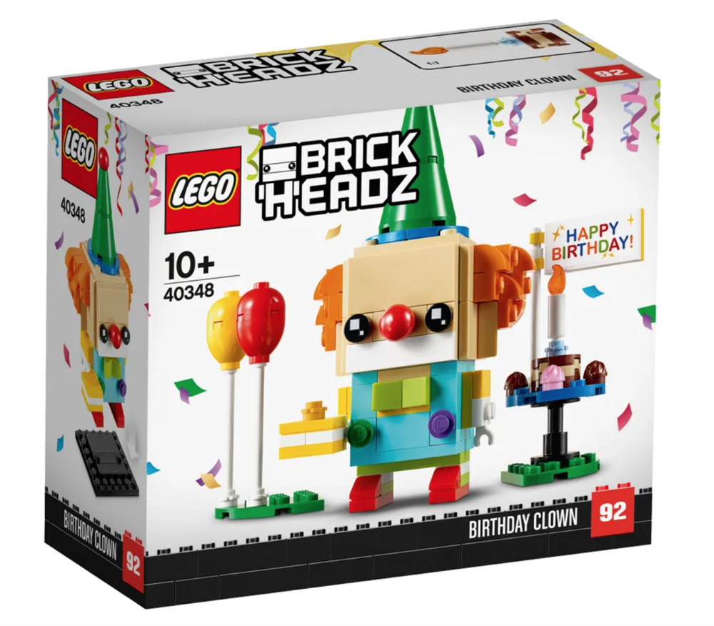 Lego brickheadz birthday clown on sale