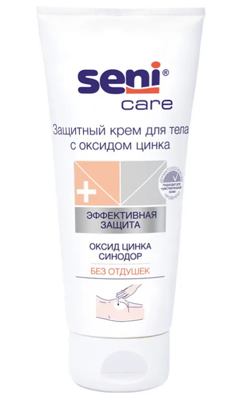 Seni care цинк. Seni гель для тела активизирующий. Seni защитный крем для тела Seni Care с оксидом цинка. Сени Кеа крем для тела защитный окись цинка и синодор 100мл. Крем с синодором 200 мл Seni.