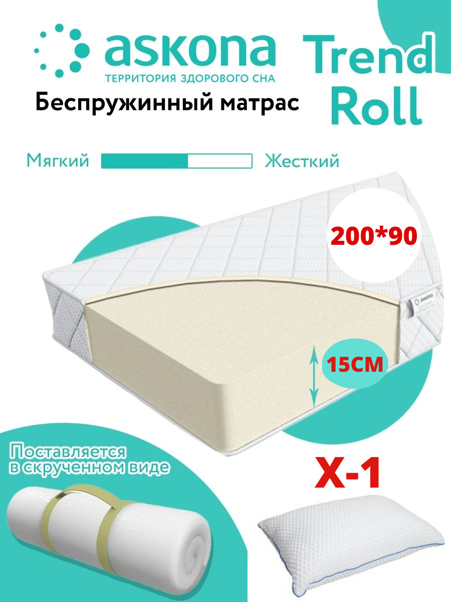 Матрас askona trend roll 160x200