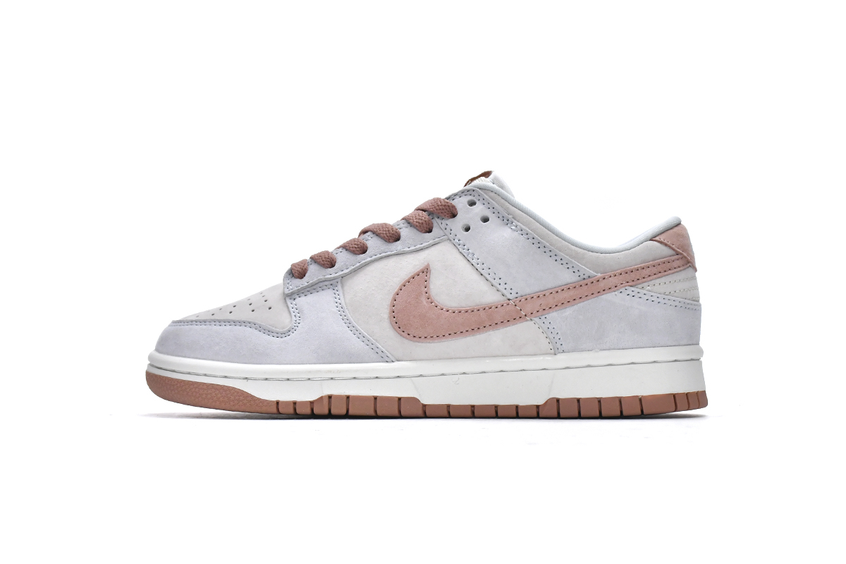 Nike dunk low fossil rose