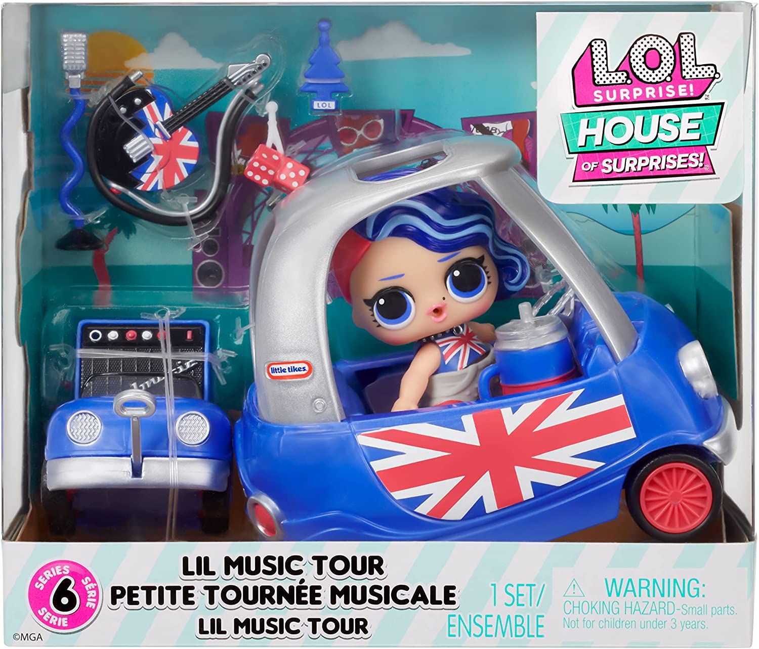 Игровой набор L.O.L. Surprise! O.M.G. Furniture Фурнитура House of  Surprises Lil Music Tour & Cheeky Babe - купить с доставкой по выгодным  ценам в интернет-магазине OZON (968390586)