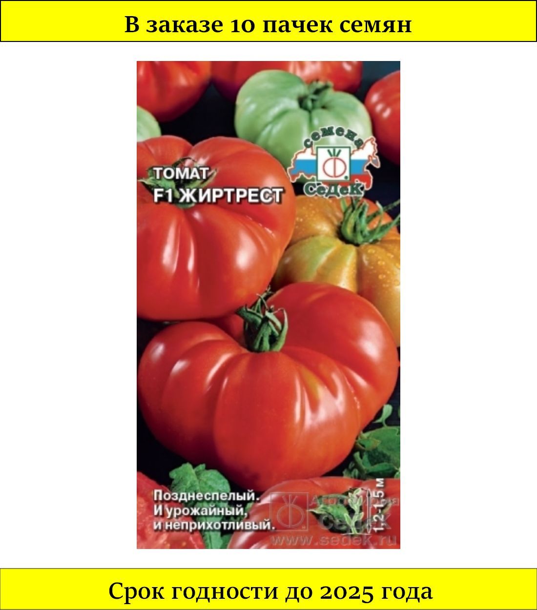 томат седек отзывы фото урожайность