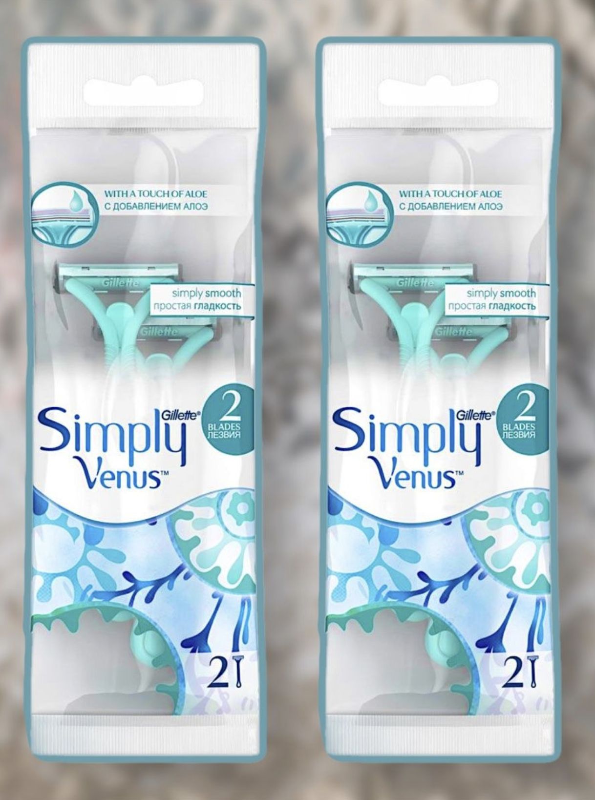 Одноразовые станки для бритья gillette simply venus