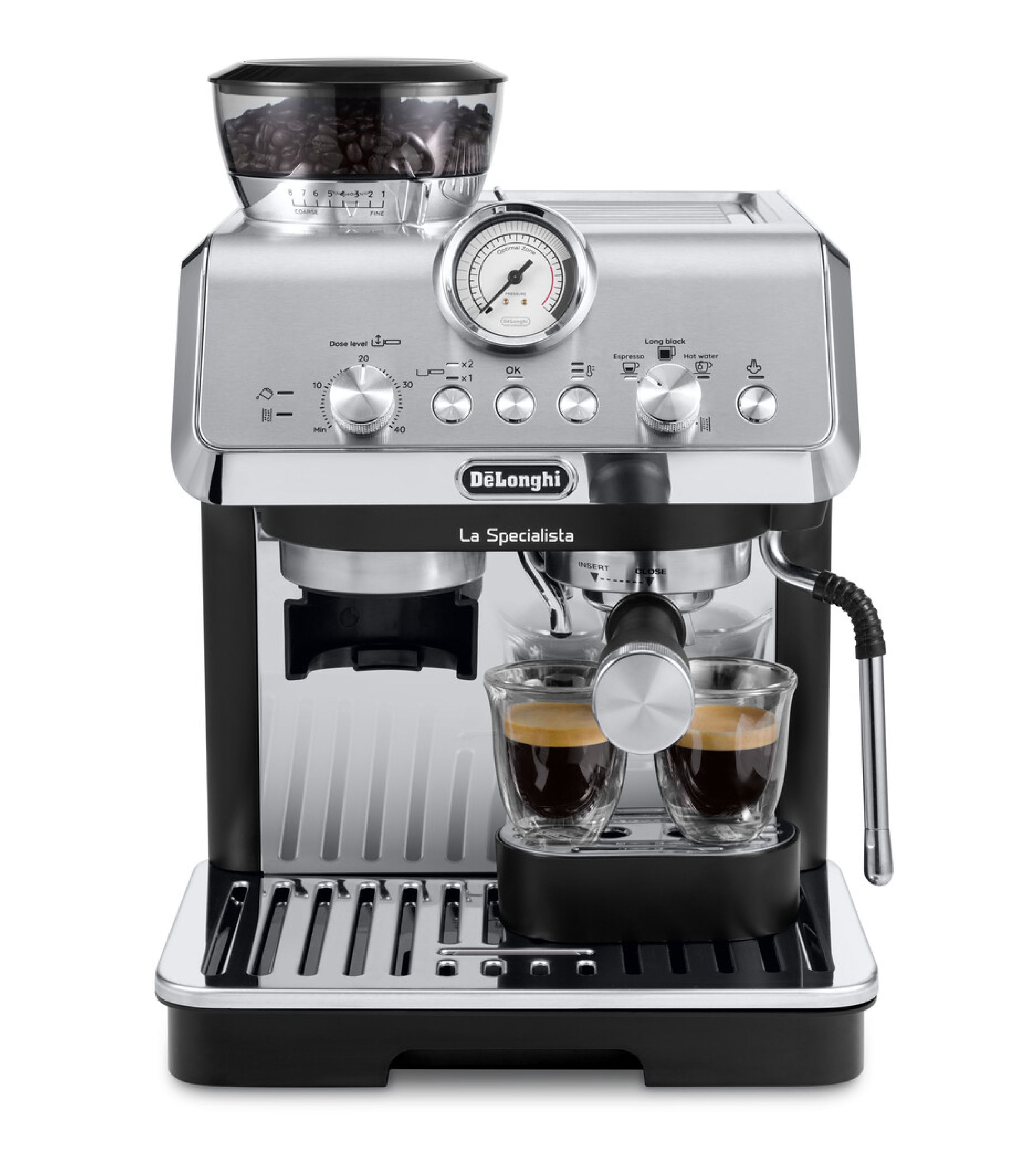 Рожковая кофеварка отзывы. Delonghi 352.59. Кофемашина высокая. На специалиста от de Longhi. De’Longhi la specialista Maestro купить.