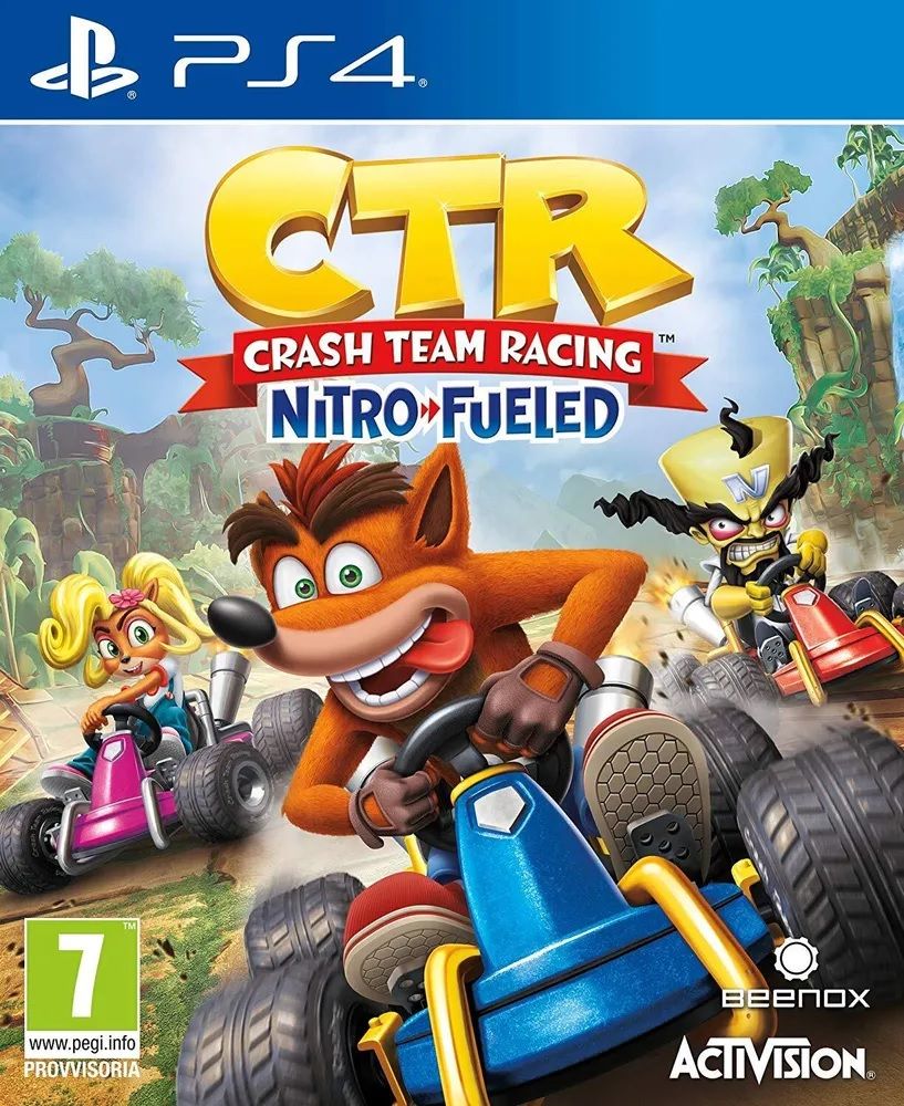 Игра Crash Team Racing Nitro-Fueled (PlayStation 4 купить по низкой цене с  доставкой в интернет-магазине OZON (724168395)