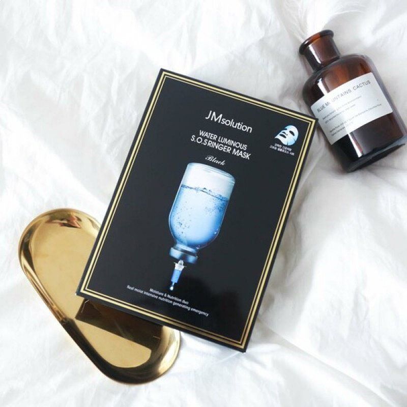 Маска JMSOLUTION Water Luminous. JMSOLUTION Water Luminous s.o.s. Ringer Mask. Ультраувлажняющая тканевая маска JMSOLUTION Water Luminous s.o.s.. JMSOLUTION Water Luminous SOS Ringer Mask.