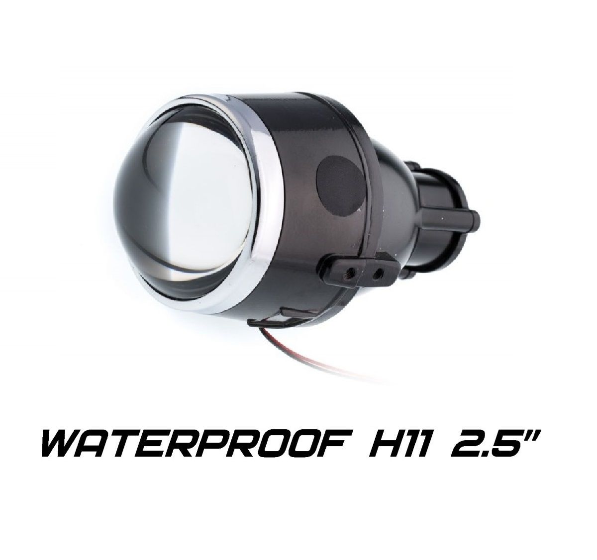 Универсальныеби-модулиOptimаWaterproofLens2.5"дюймадляпротивотуманныхфарподлампуH11(2шт.)