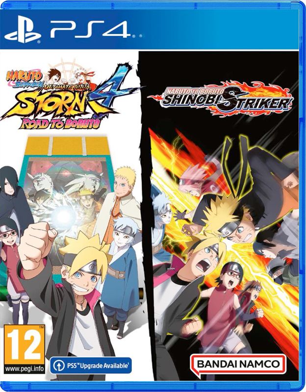 Игра Naruto Shippuden: Ultimate Ninja Storm 4 - Road to Boruto + Naruto to Boruto: Shinobi Striker для PS4