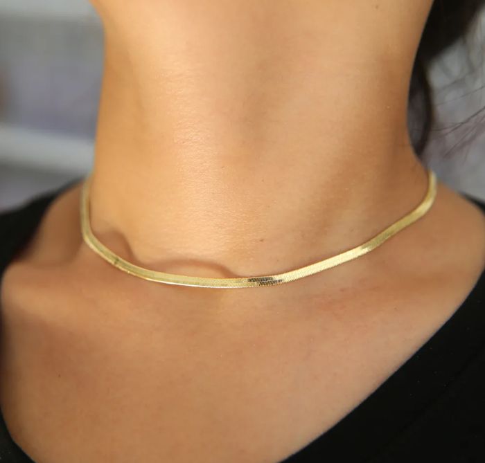 Женские цепи из золота на шею фото